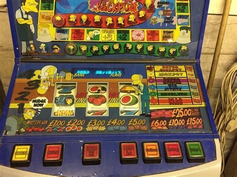 simpsons fruit machines for sale .